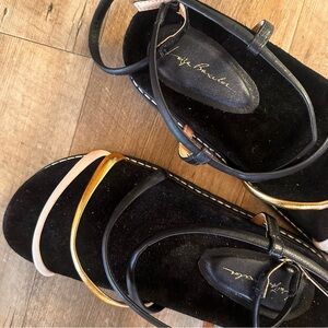 Luiza Barcelos Ankle Wrap Sandals